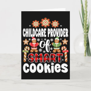Childcare Provider Of Smart Cookies Daycare Christ Card