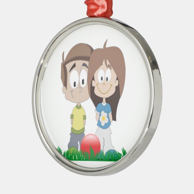 Childcare - Summer Camp - School Business Theme Metal Ornament (Left)