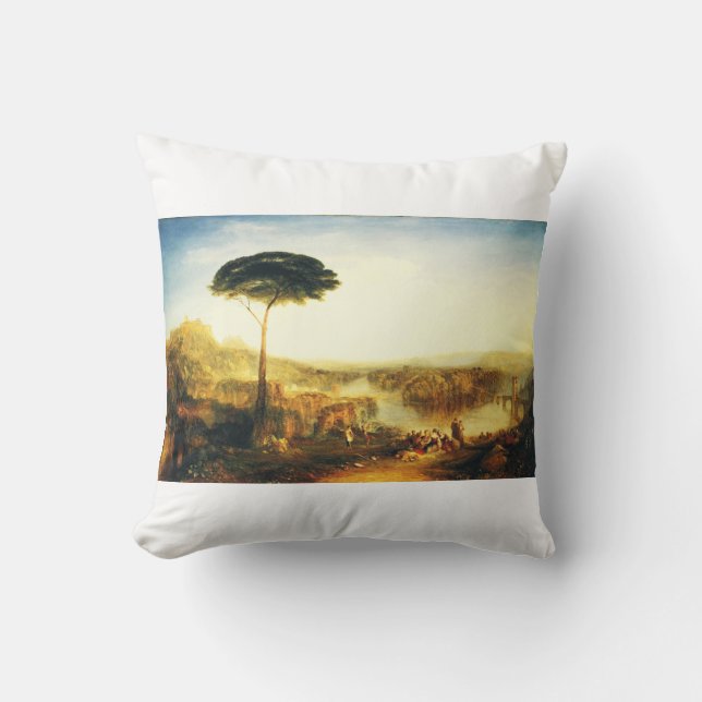 Childe Harold's Pilgrimage by Joseph Turner Cushion (Front)