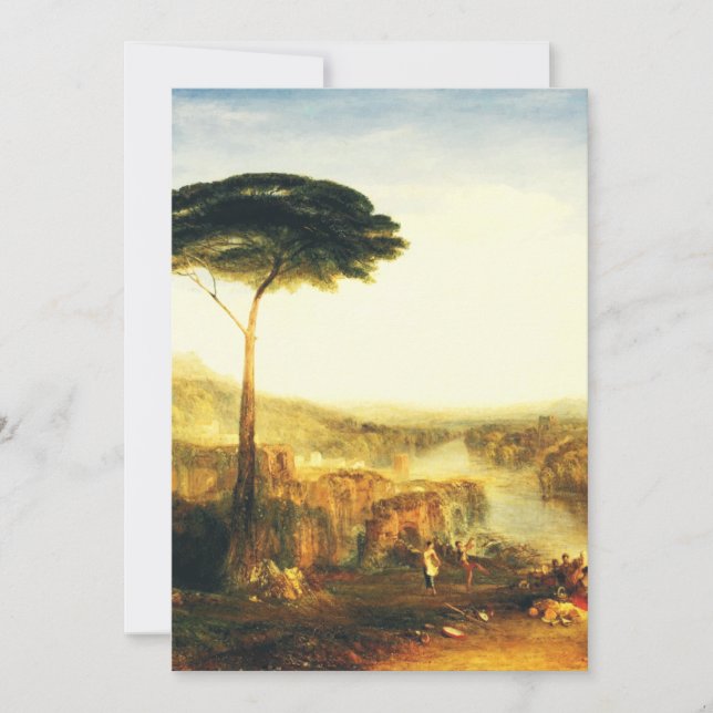 Childe Harold's Pilgrimage by Joseph Turner Invitation (Front)