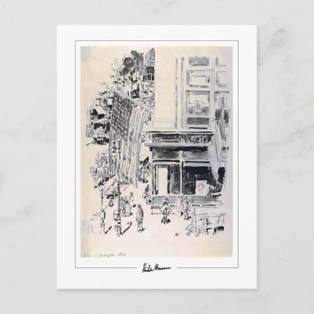 Childe Hassam #341-2 - Fine Art Postcard (Front)