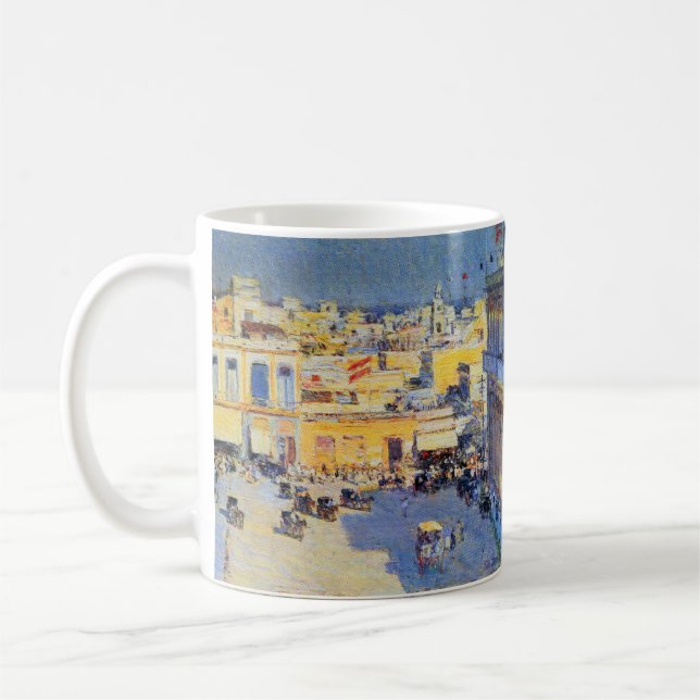 Childe Hassam - Havana Cuba Coffee Mug (Left)