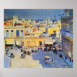 Childe Hassam - Havana, Cuba Poster