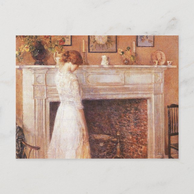 Childe Hassam - In the old house Postcard (Front)