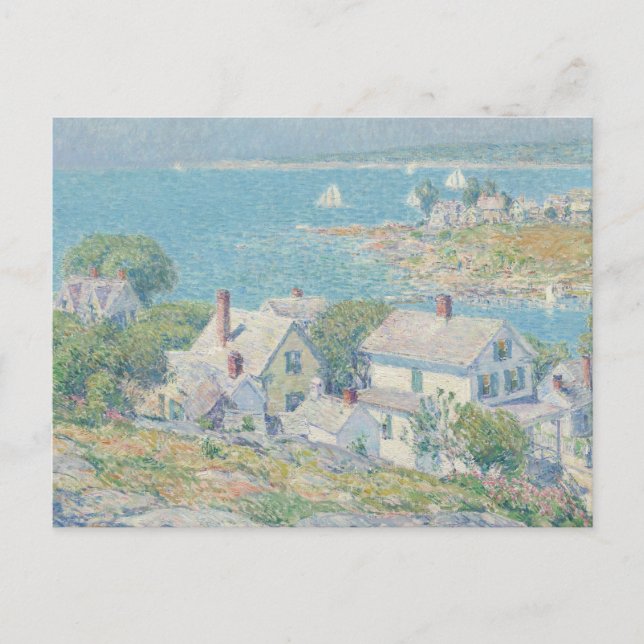 Childe Hassam - New England Headlands Postcard (Front)