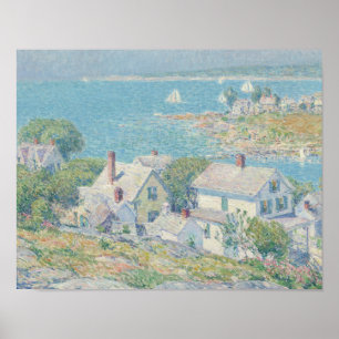 Childe Hassam - New England Headlands Poster