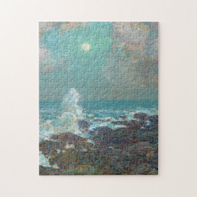 Childe Hassam - Seascape-Isle Of Shoals Jigsaw Puzzle (Vertical)