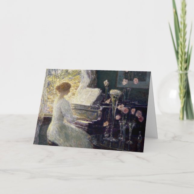 Childe Hassam - The Sonata Card (Front)