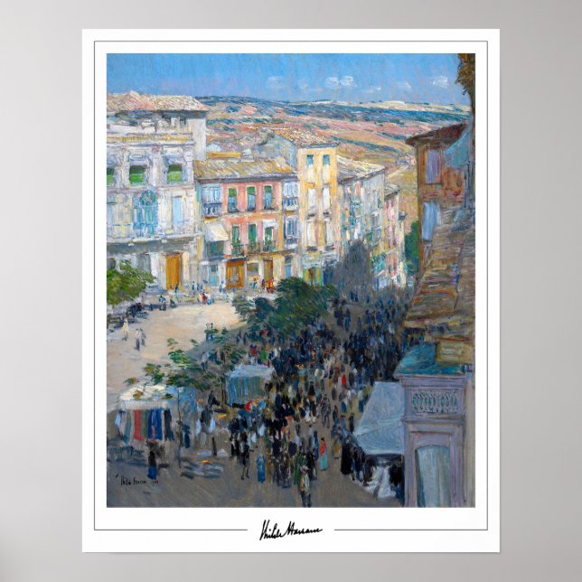 Childe Hassam Zedign Art Poster #14 (Front)