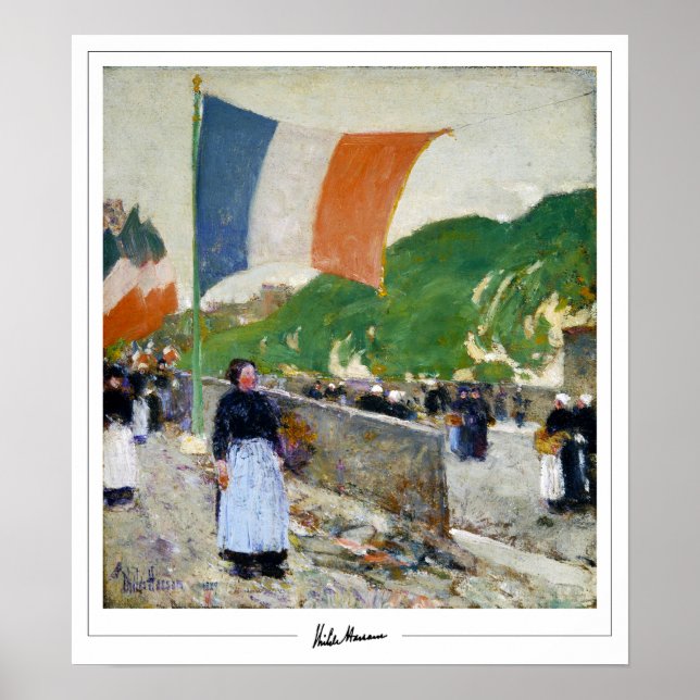 Childe Hassam Zedign Art Poster #141-2 (Front)