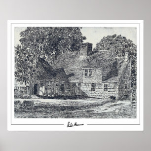 Childe Hassam Zedign Art Poster #160-2