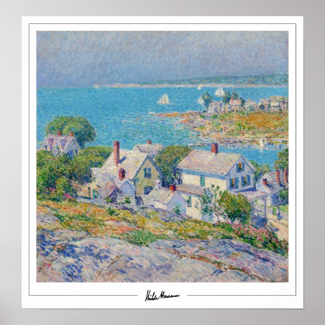 Childe Hassam Zedign Art Poster #287-2 (Front)