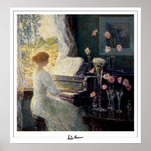 Childe Hassam Zedign Art Poster #4-2