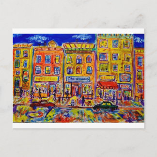 Childhood Bronx  2 by Piliero Postcard