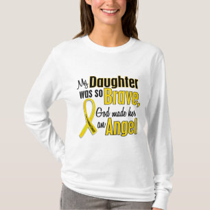 Childhood Cancer ANGEL 1 Daughter T-Shirt