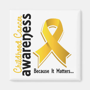 Childhood Cancer Awareness 5 Magnet