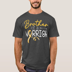 Childhood cancer awareness Brother of a warrior240 T-Shirt