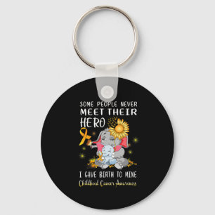Childhood Cancer Awareness Cancer Survivor Warrior Key Ring