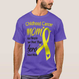 Childhood Cancer Awareness Childhood Cancer Mum T-Shirt