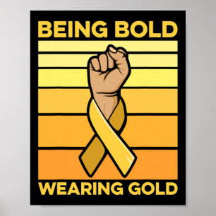 Childhood Cancer Awareness Design for a Cancer War Poster