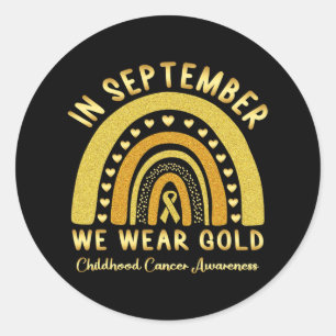 Childhood Cancer Awareness Dinosaur Warrior Mum Da Classic Round Sticker