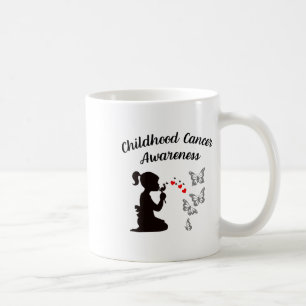 Childhood Cancer Awareness Faith Hope Love Dandeli Coffee Mug