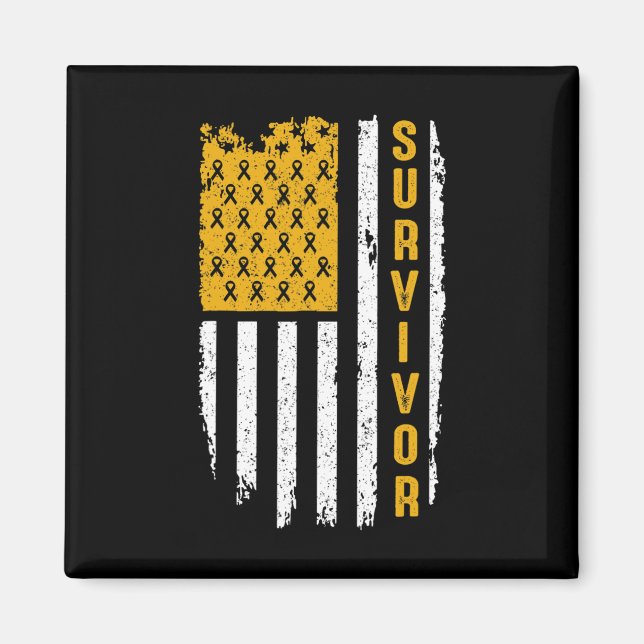 Childhood Cancer Awareness Gold For My Brother T 1 Magnet (Front)