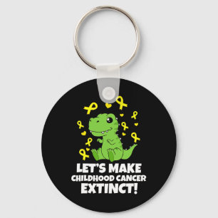 Childhood Cancer Awareness Let Make Childhood Canc Key Ring