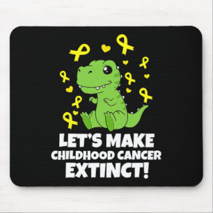 Childhood Cancer Awareness Let Make Childhood Canc Mouse Pad