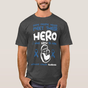 Childhood Cancer Awareness Meet My Hero 645 T-Shirt