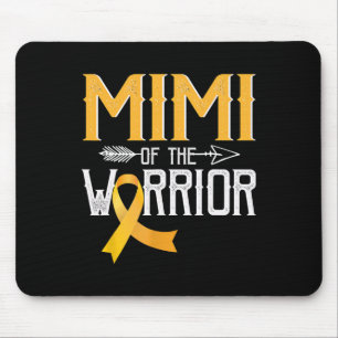 Childhood Cancer Awareness Mimi Of A Warrior Mouse Pad