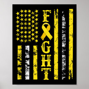 Childhood Cancer Awareness Month Cure Childhood Ca Poster