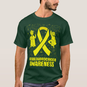 Childhood Cancer Awareness Month Gold Ribbon Survi T-Shirt