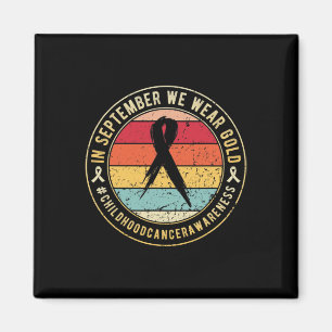 Childhood Cancer Awareness Month In September Vint Magnet