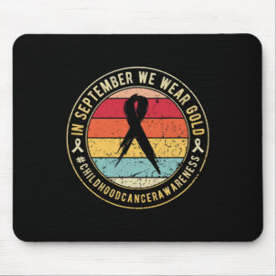 Childhood Cancer Awareness Month In September Vint Mouse Pad