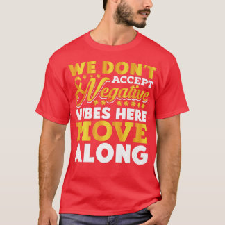 Childhood Cancer Awareness Motivation Yellow Ribbo T-Shirt