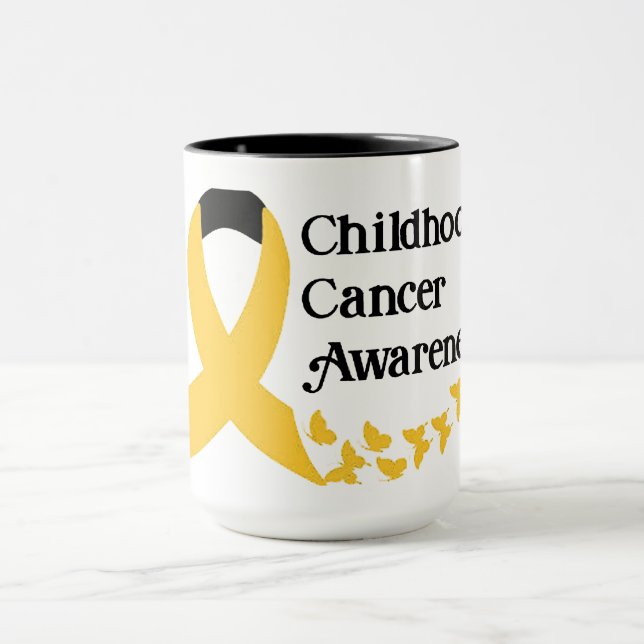 Childhood Cancer Awareness  Mug (Center)