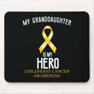 Childhood Cancer Awareness My Granddaughter Is My Mouse Pad