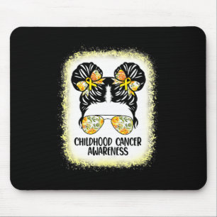 Childhood Cancer Awareness  My SON Warrior Tee Mouse Pad