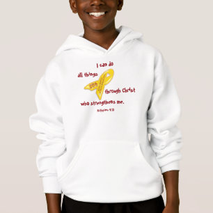 Childhood Cancer Awareness Phil 4:13 Customise it