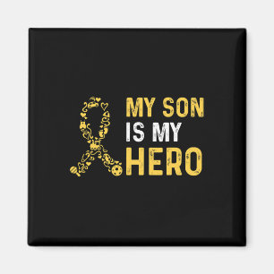 Childhood Cancer Awareness Quote for a Mum of a wa Magnet