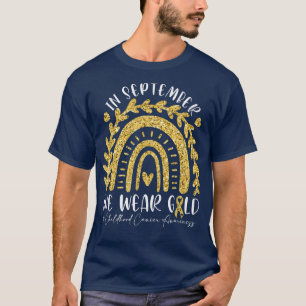 Childhood Cancer Awareness Rainbow Twinkle 2022  T-Shirt