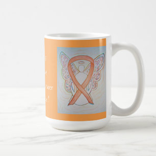 Childhood Cancer Awareness Ribbon Angel Custom Mug