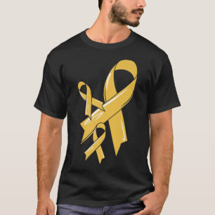 Childhood Cancer Awareness Ribbon Fighter Chemo Mo T-Shirt