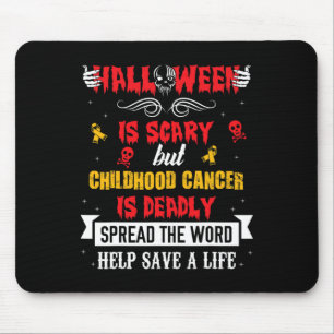 Childhood Cancer Awareness Ribbon s2 Mouse Pad
