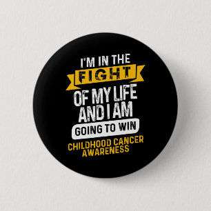 Childhood Cancer Awareness Ribbon S3 6 Cm Round Badge