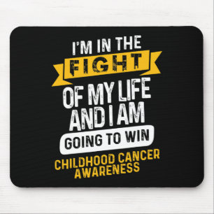Childhood Cancer Awareness Ribbon s3 Mouse Pad