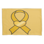 Childhood Cancer Awareness Ribbon with Heart