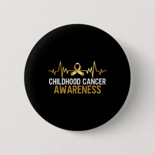 childhood cancer awareness september cancer 2 6 cm round badge