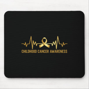 childhood cancer awareness september cancer mouse pad